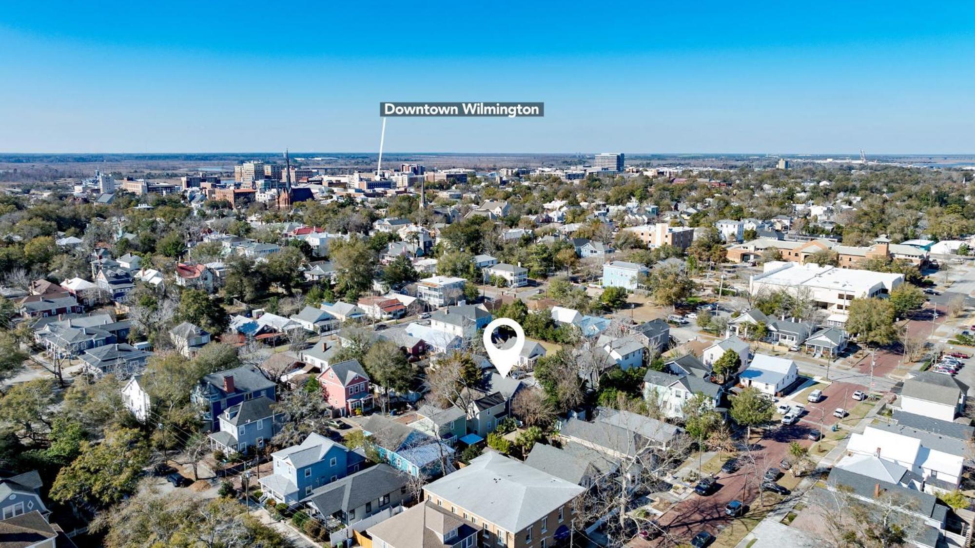 Downtown Wilmington Home ~ Pet Friendly Exterior photo